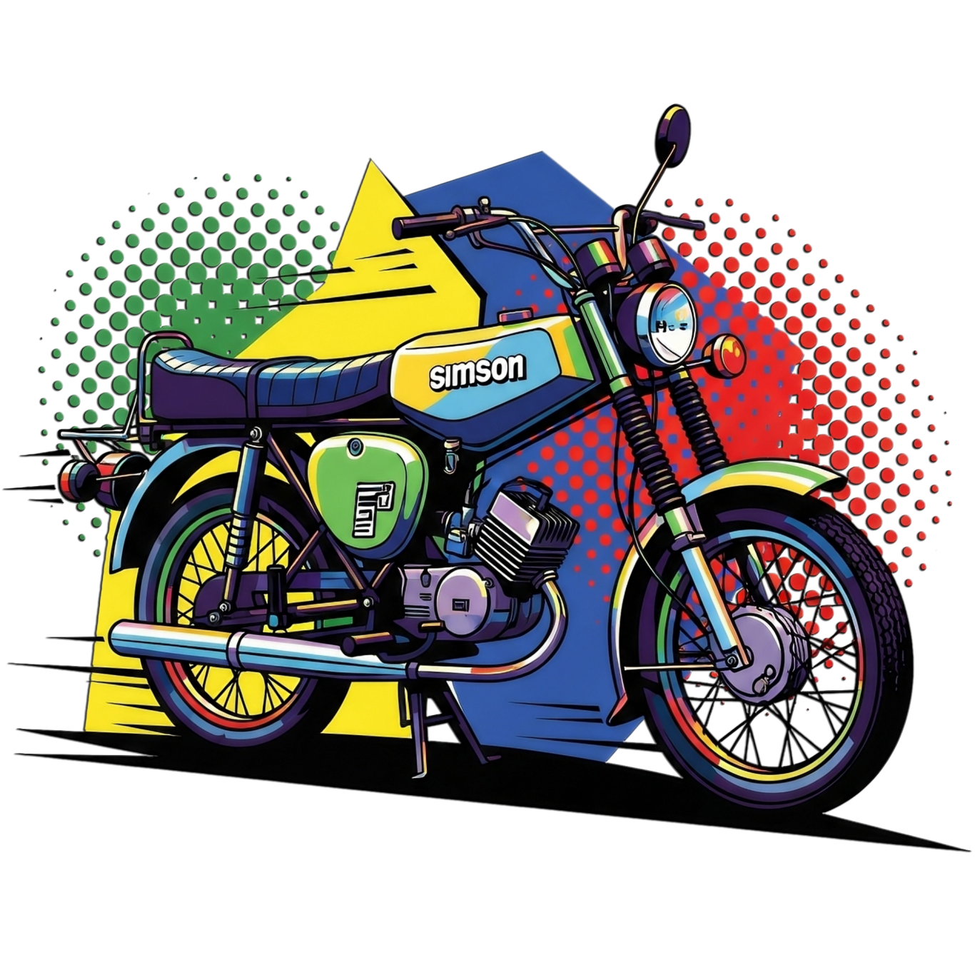 Maulwurf und Maus fahren in einem roten Auto.